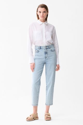 adL Mavi Beş Cep Denim Pantolon