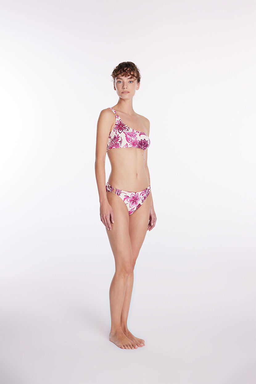 【SNIDEL】 swim wear pink Fuşya Siren İşleme Detaylı Bikini 11144021000-208 | adL