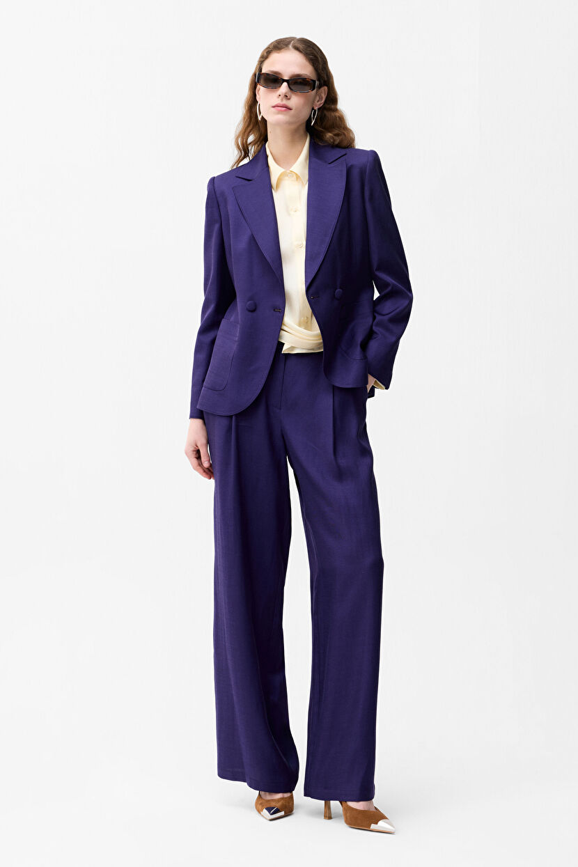 Purple Jacket with Pocket Details 11944785002-013 | adL