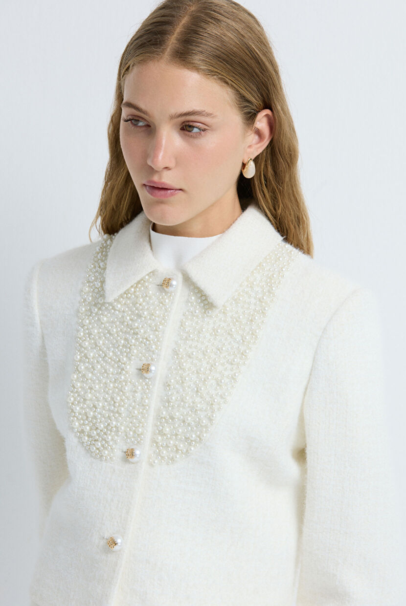 Bone Tweed Jacket 11945676000-019 | adL