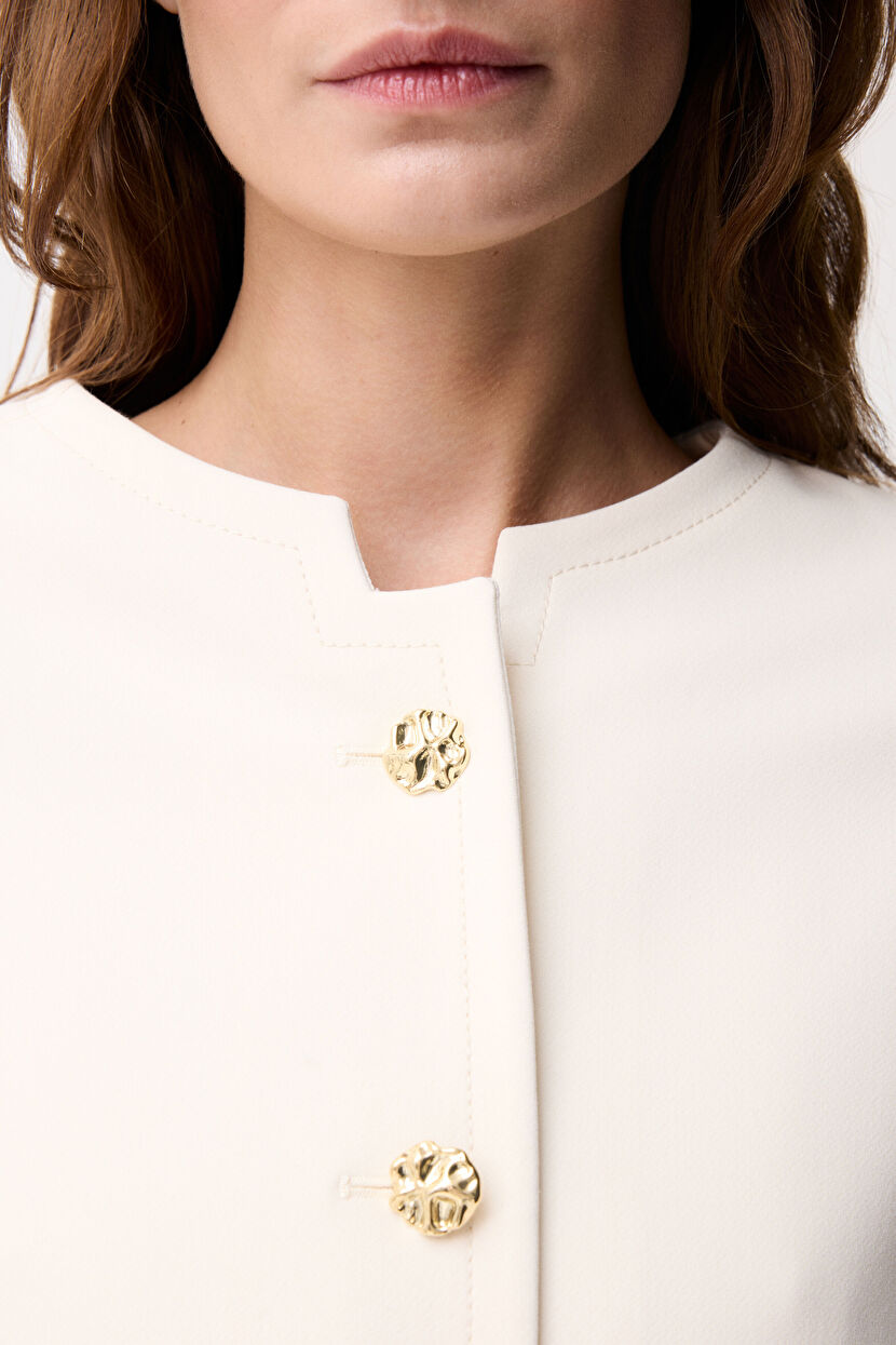 Vanilla Short Jacket with Pockets 11946239000-1D3 | adL