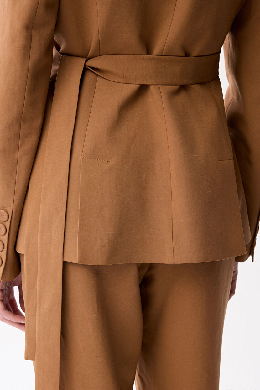 Camel Detailed Pocket Jacket 11946701000-005 | adL