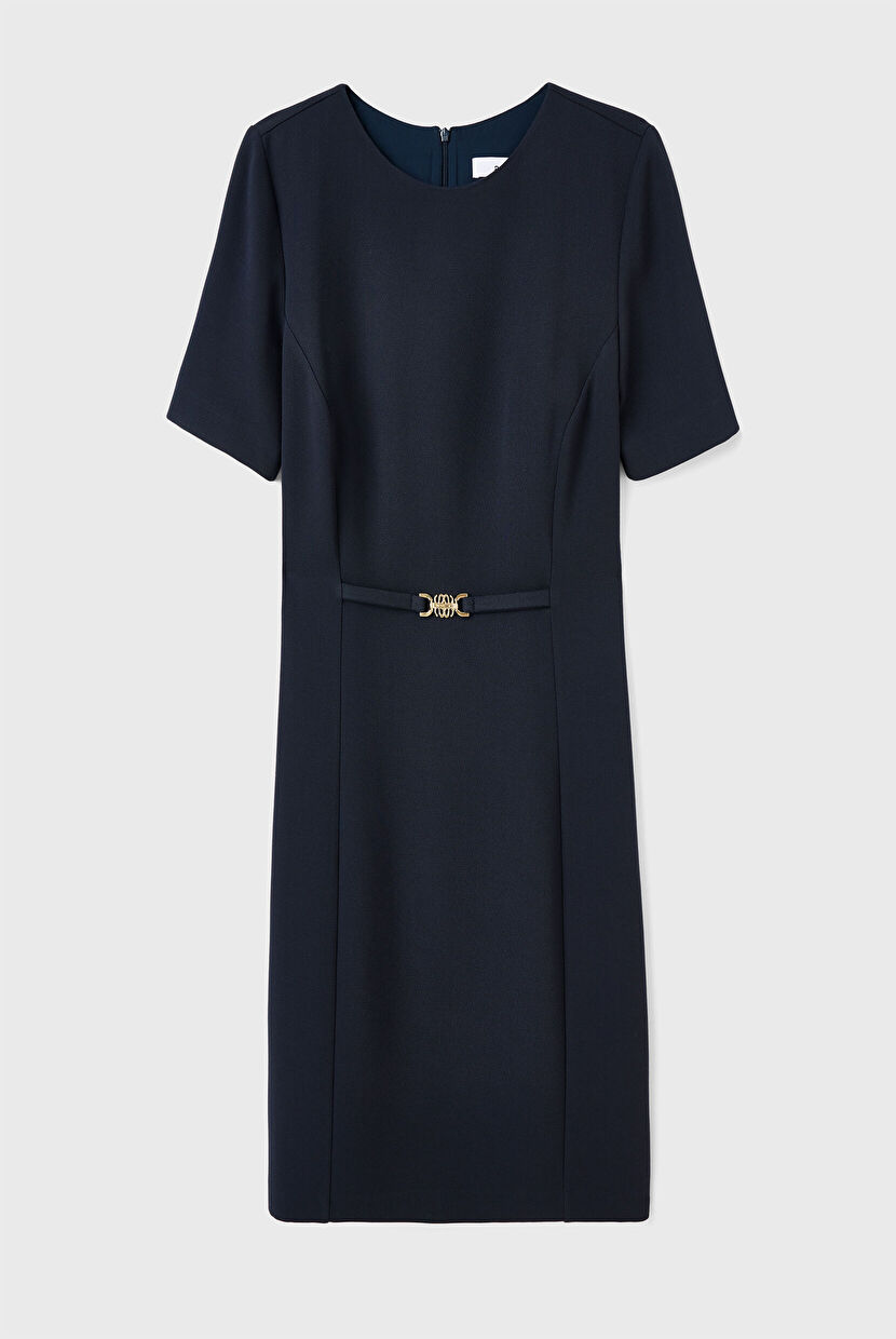 トップス ans dotsloevner MINI DRESS BLUE Magdalena Mini Dress - Blue – Thats So Fetch US