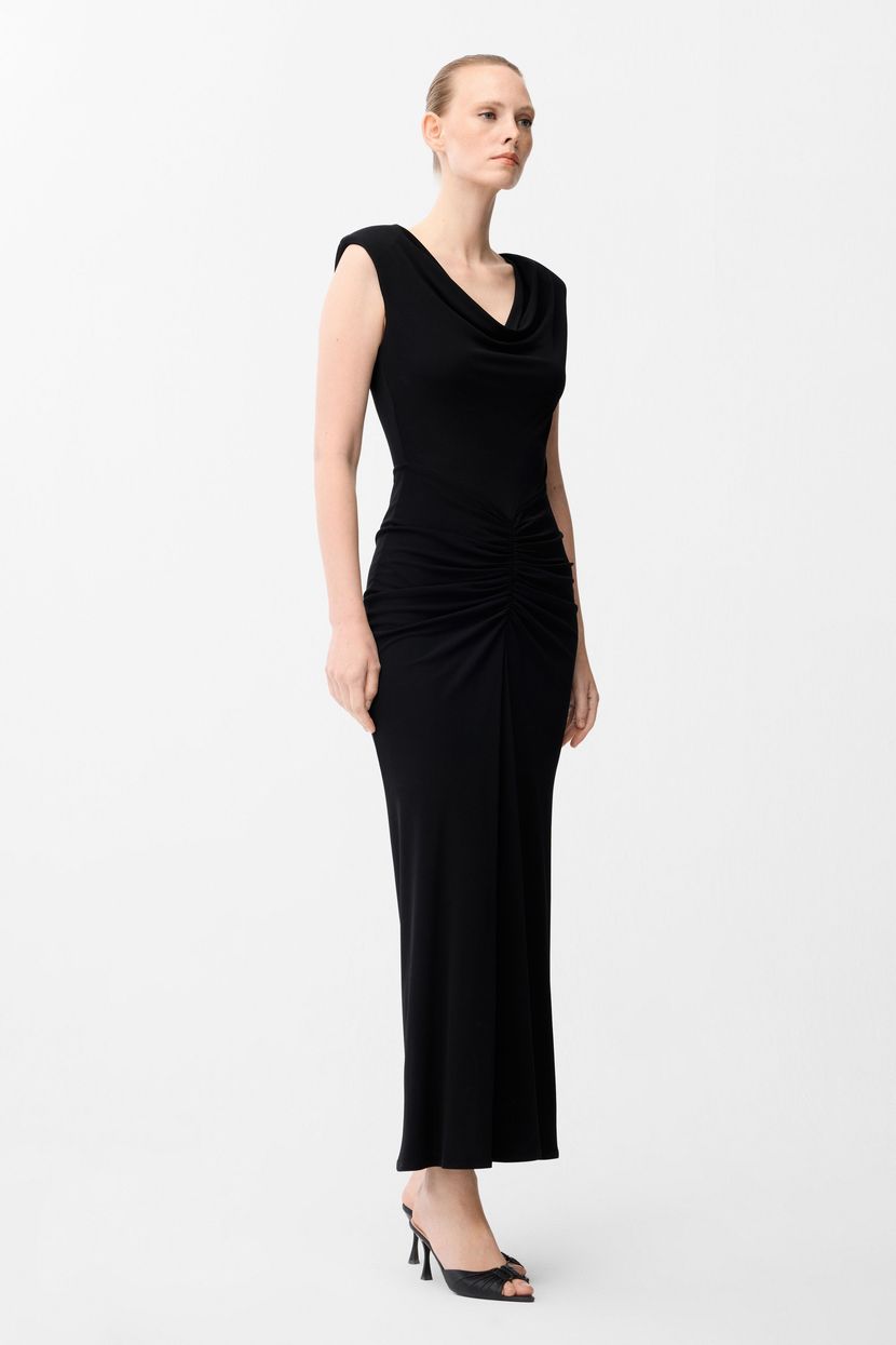 パスネット No.1 Siyah Night Zoom Büzgü Detaylı Elbise 12446794000-001 | adL