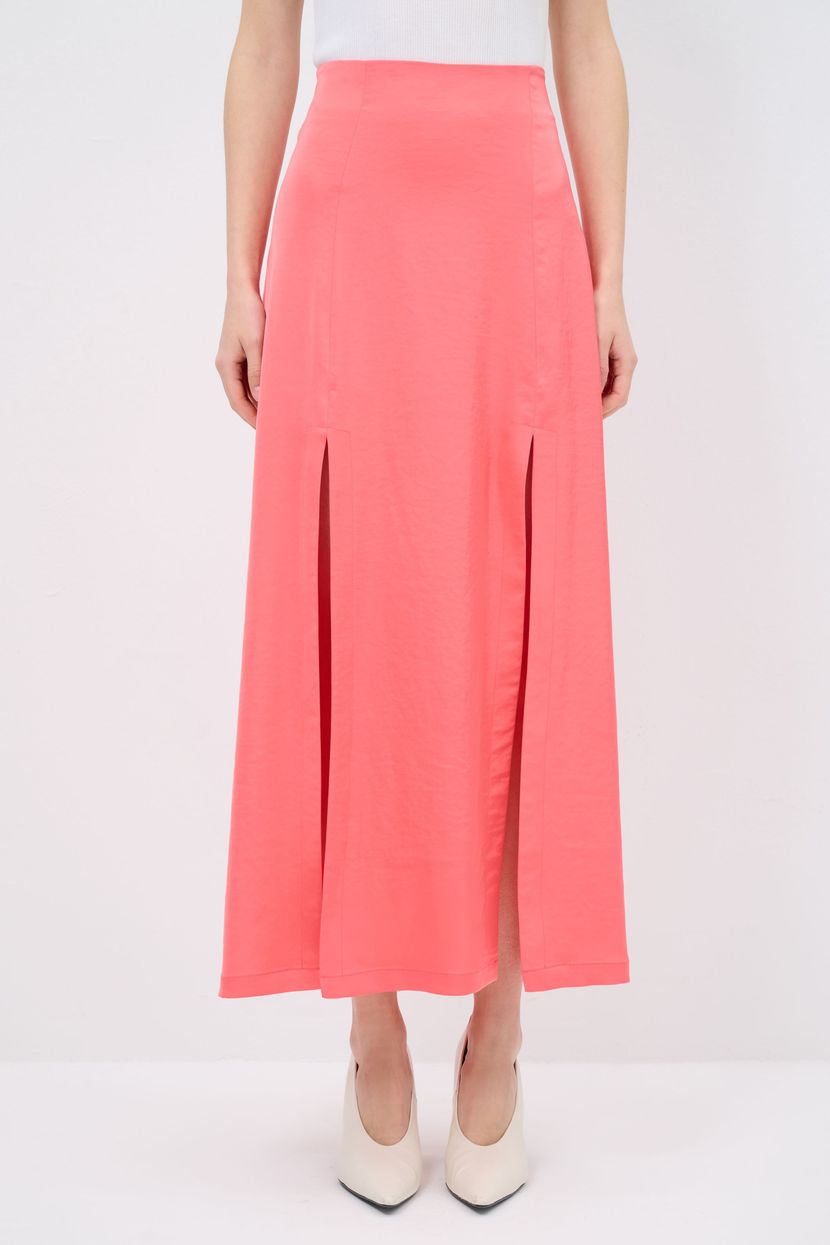 Orange Slit Skirt 12745153000-072 | adL