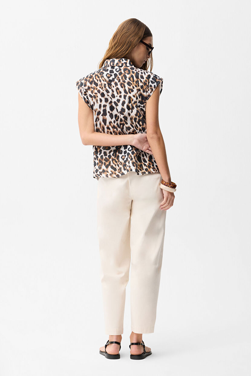 水着 Shoulder Frill Leopard Leopard Frill Swimsuit Brown | Shop All | Accessorize UK
