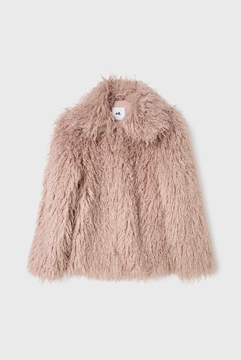 Pink Fur Coat 15245276000-026 | adL