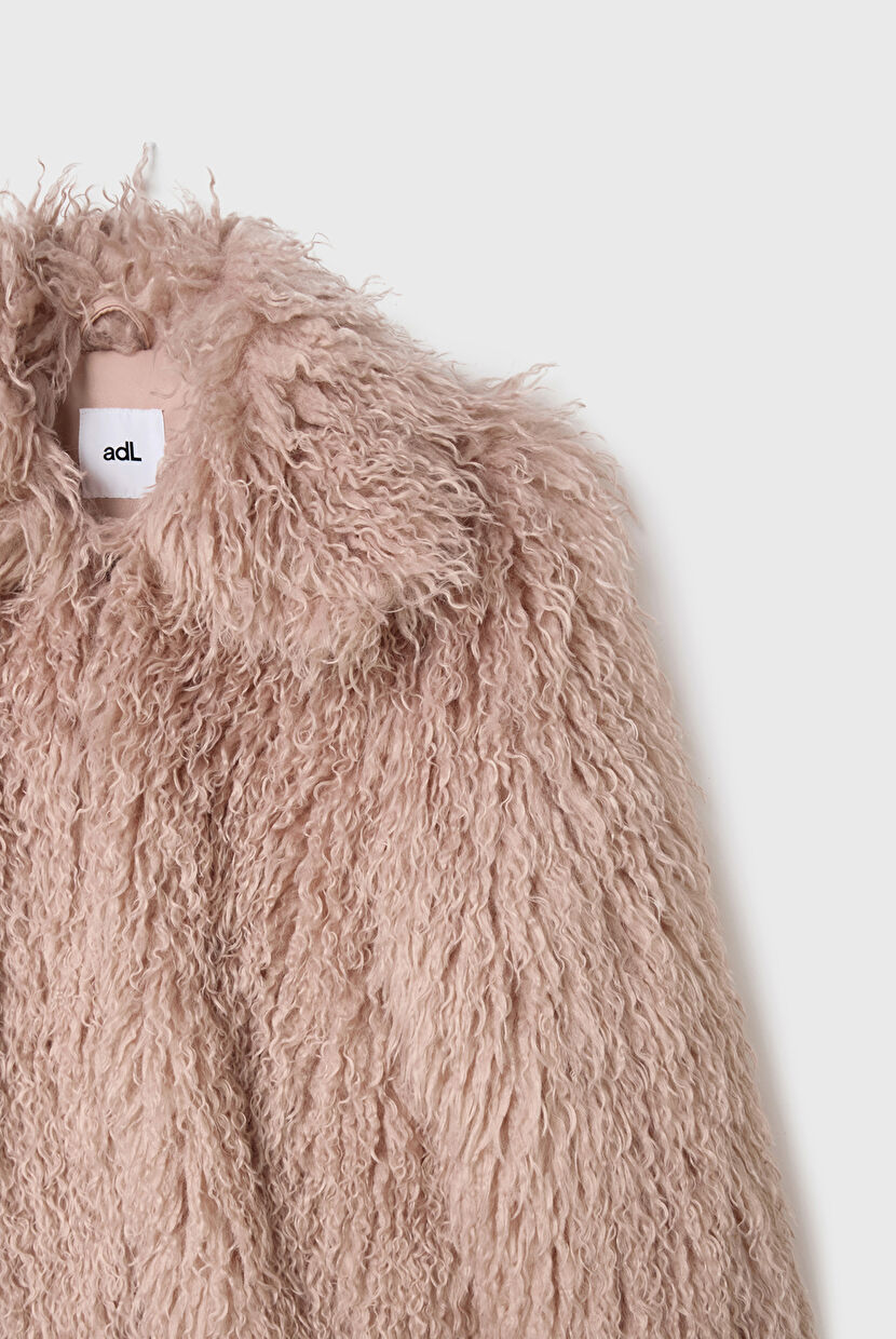 Pink Fur Coat 15245276000-026 | adL
