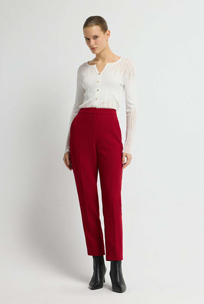Red Cigarette Pants