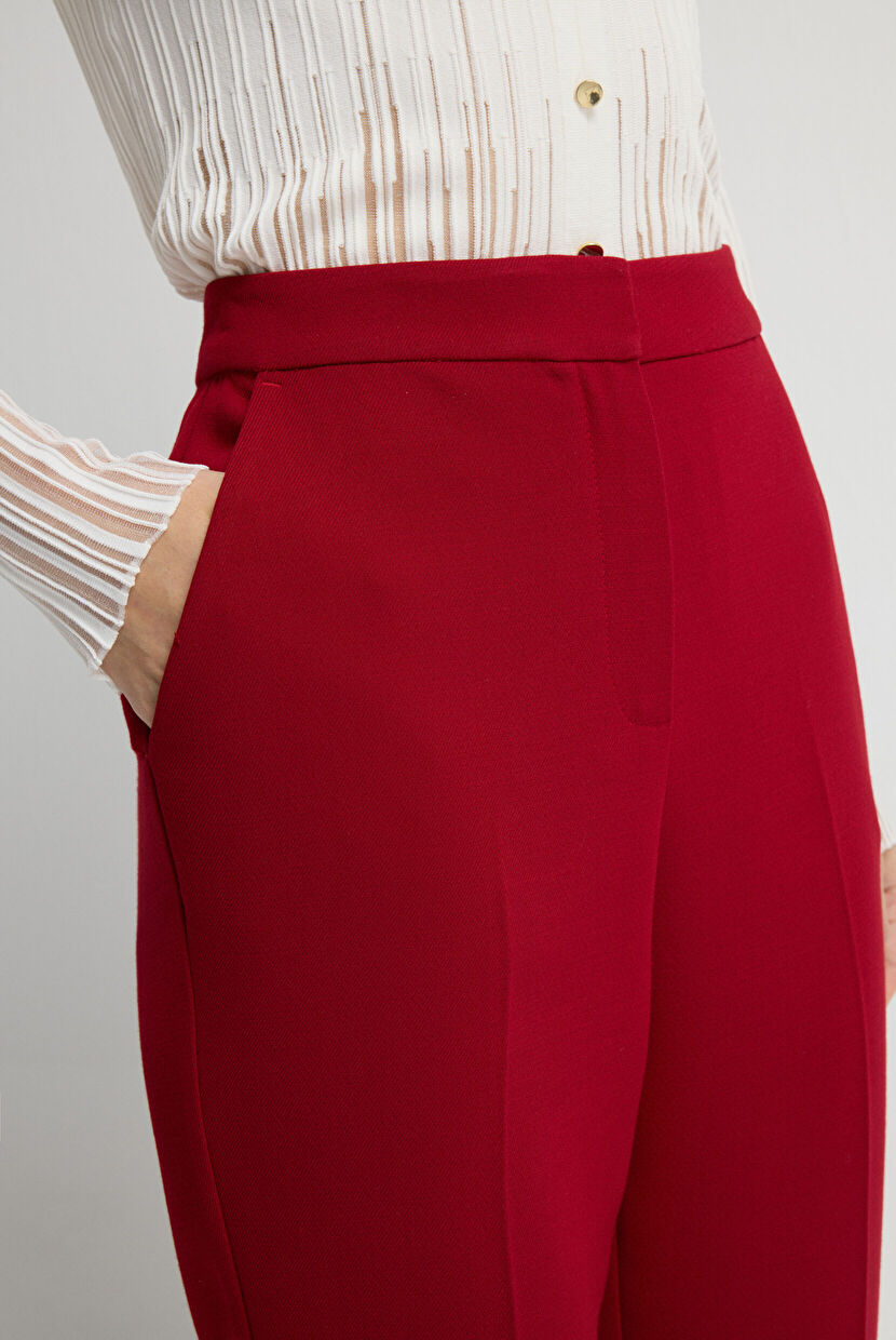 red cigarette pants Red Cigarette Pants
