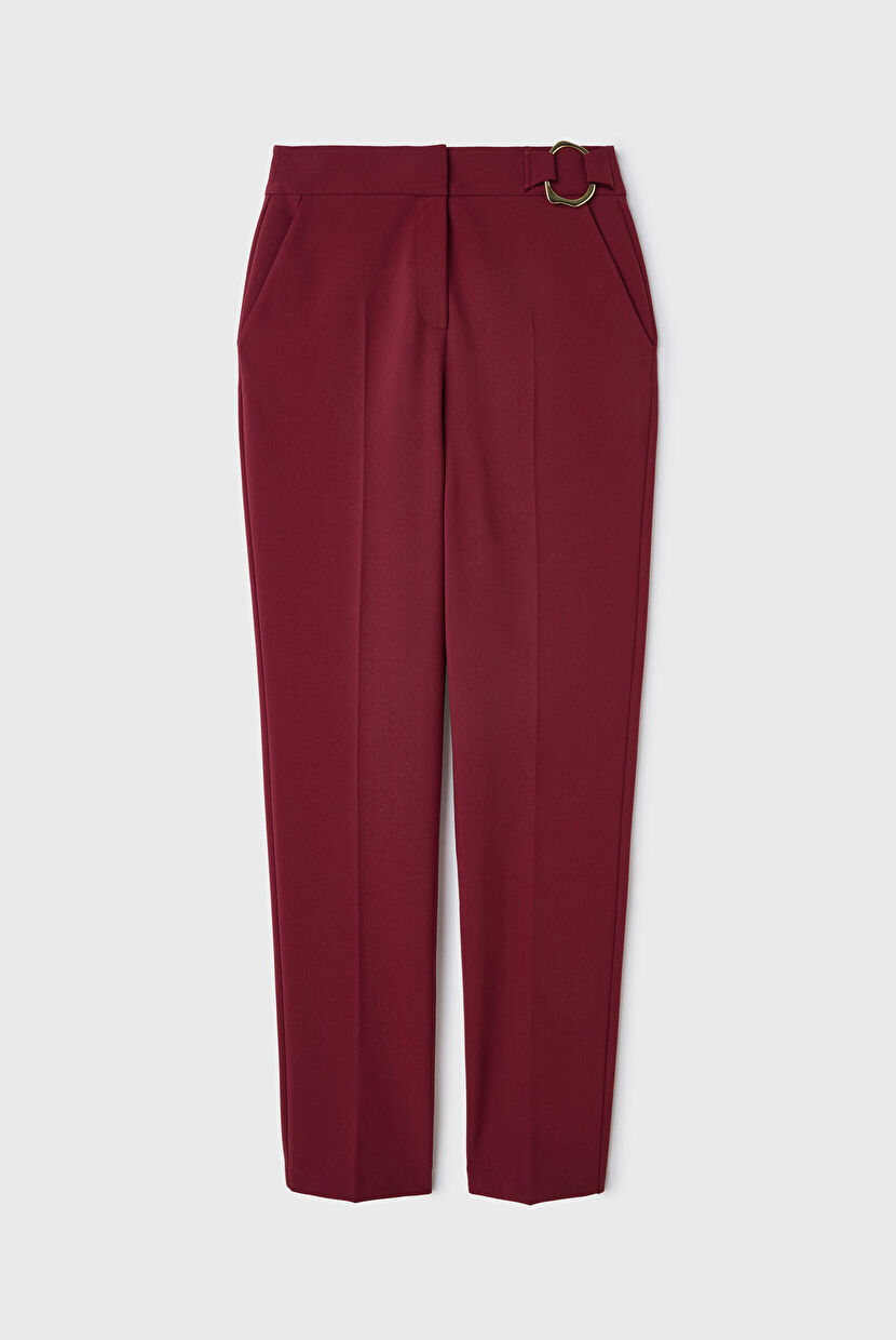 Bordo Gabardin Pantolon 15344236002-012 | adL