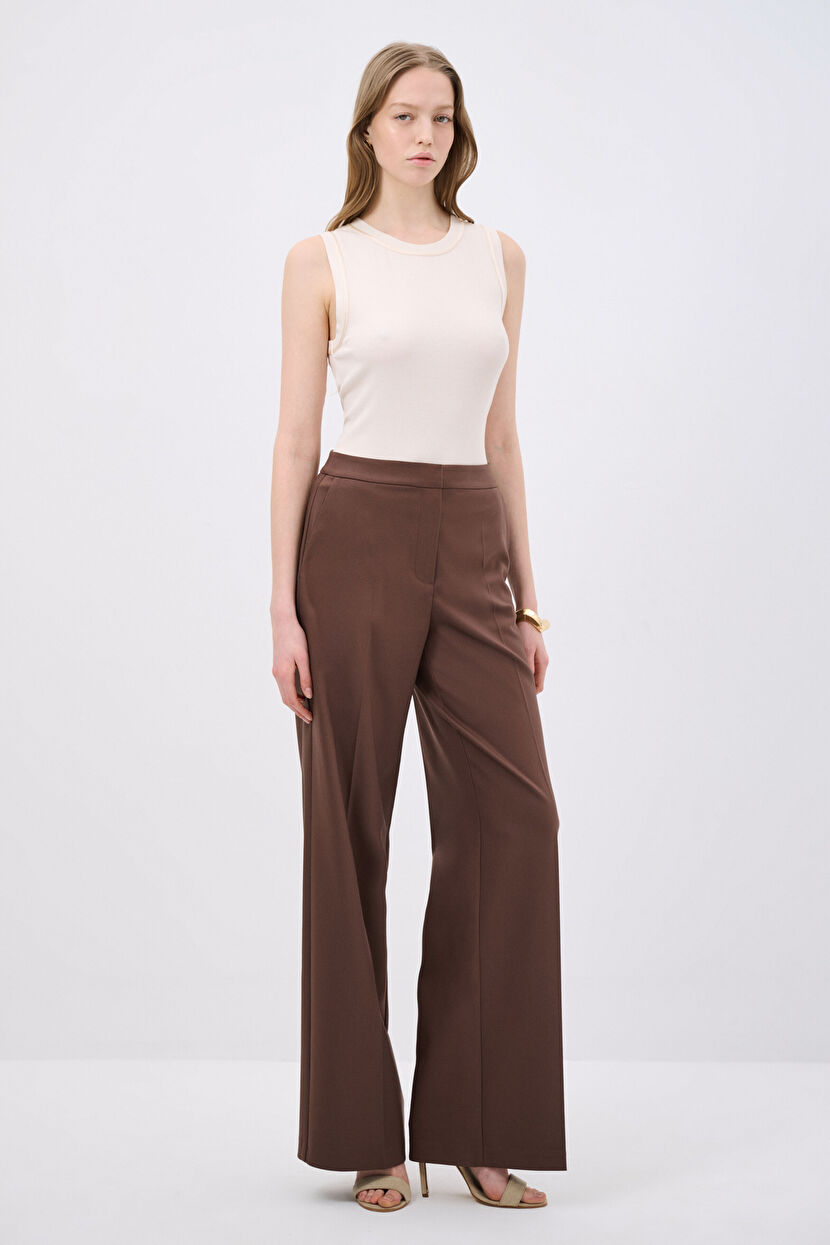 Brown Slacks 15345340000-010 | adL