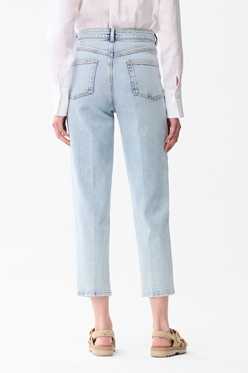 Blue Wide Leg Denim Pants 15346867000-003 | adL