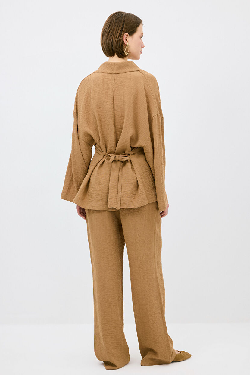 Camel Şal Yaka Kimono 19344665000-005 | adL